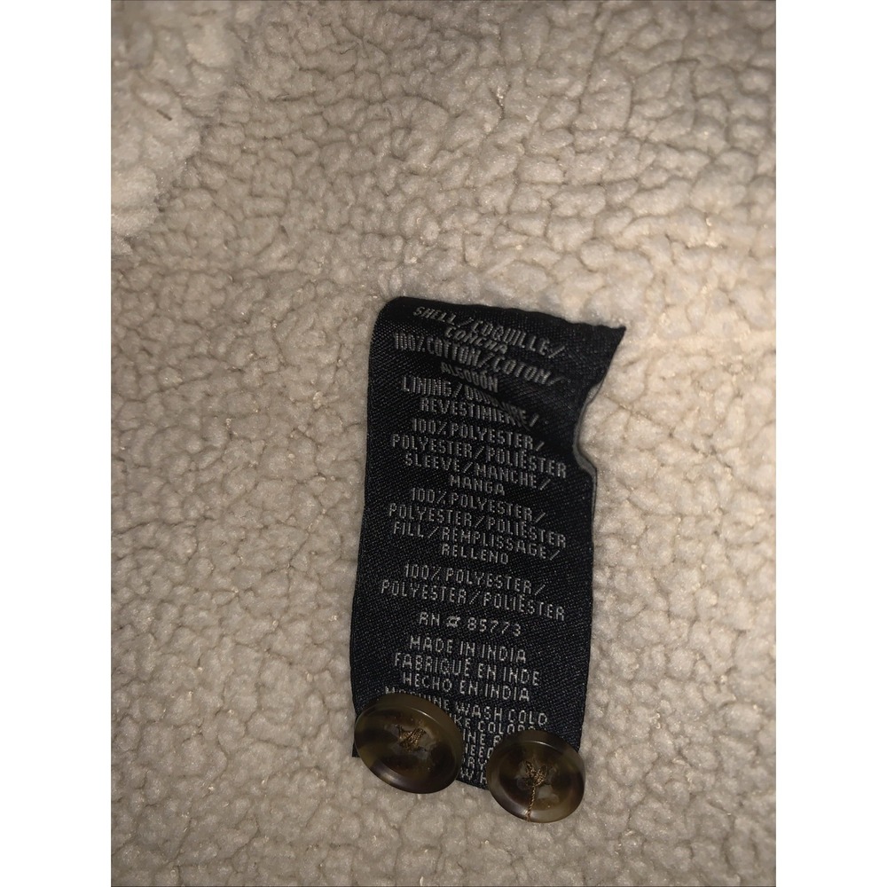 O'Neill Sherpa Redmond Lined Flannel Shirt XL Shacket Plaid Jacket Button Green - Picture 10 of 16